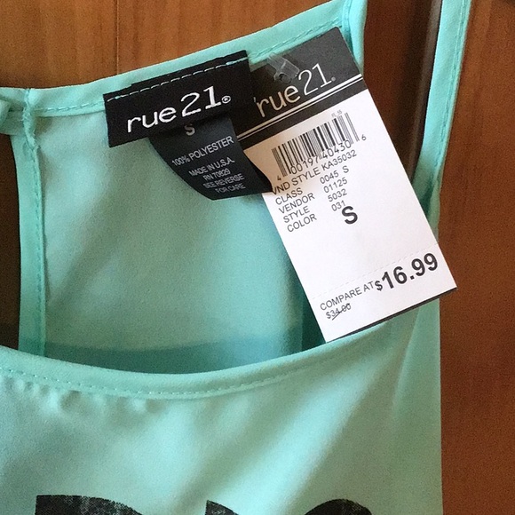 Rue 21 Paris Dressy High-Lo Crepe Small - Picture 2 of 4